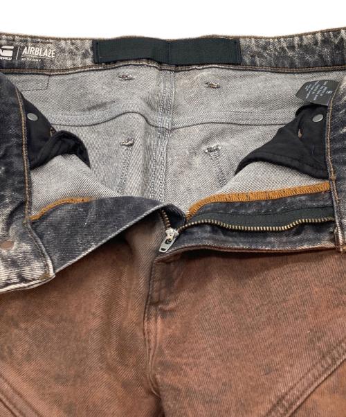G-STAR RAW（ジースターロゥ）G-STAR RAW (ジースターロゥ) AIRBLAZE 3D SKINNY/エアブレイズ スリーディー スキニー ブラウン サイズ:29の古着・服飾アイテム