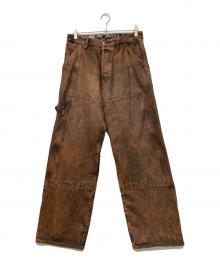 G-STAR RAW（ジースターロゥ）の古着「CONTOUR 3D LOOSE CARPENTER/CONTOUR 3D LOOSE CARPENTER/コントゥア スリーディー ルーズ カーペンター」｜ブラウン