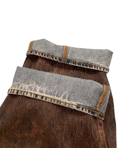 G-STAR RAW（ジースターロゥ）G-STAR RAW (ジースターロゥ) CONTOUR 3D LOOSE CARPENTER/CONTOUR 3D LOOSE CARPENTER/コントゥア スリーディー ルーズ カーペンター ブラウン サイズ:29の古着・服飾アイテム