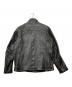 AVIREX (アヴィレックス) SHEEP SKIN STAND RIDERS JACKET(シープスキン スタンド ライダース ジャケット) ブラック サイズ:sizeXL：30000円