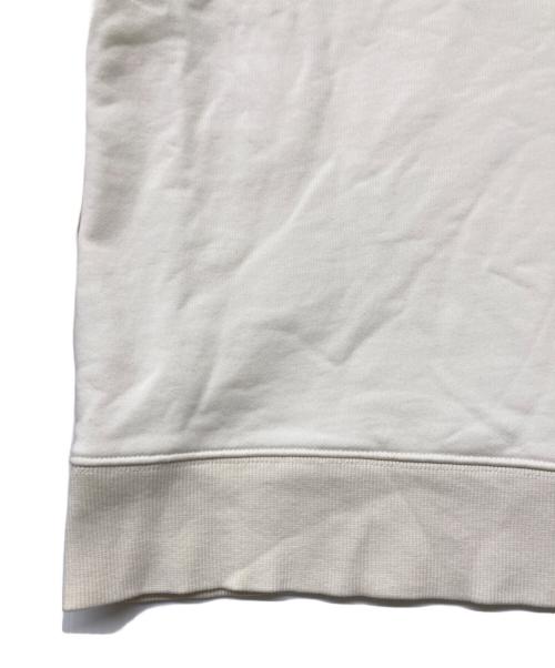 maison kitsune（メゾンキツネ）maison kitsune (メゾンキツネ) FOX PATCH クルーネックスウェット ホワイト サイズ:Sの古着・服飾アイテム