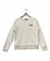 maison kitsune（メゾンキツネ）の古着「FOX PATCH クルーネックスウェット」｜ホワイト