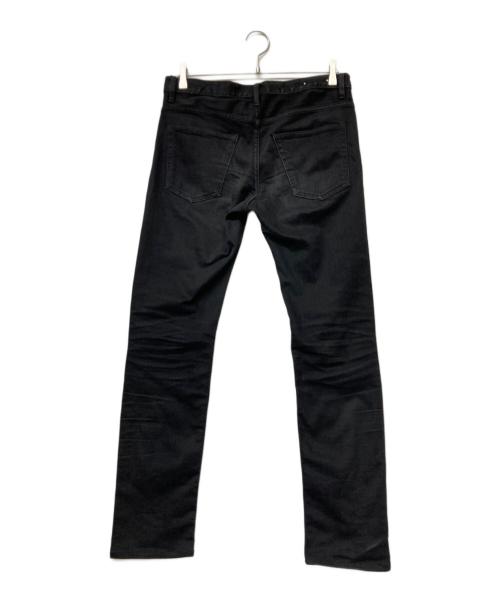 MINEDENIM（マインデニム）MINEDENIM (マインデニム) Slim STR 5pocket OWS(スリム　ストレッチ　ファイブポケット　ワンウォッシュ) ブラック サイズ:サイズ32の古着・服飾アイテム