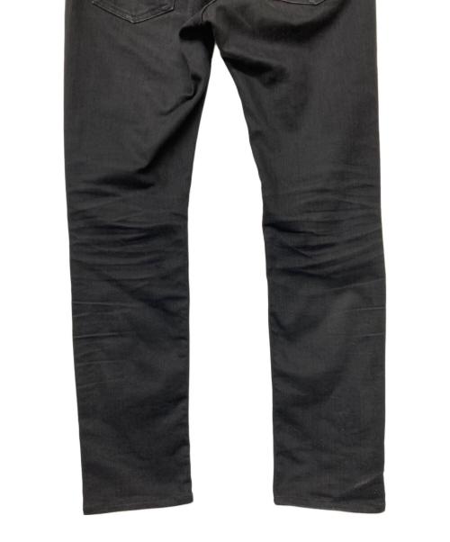 MINEDENIM（マインデニム）MINEDENIM (マインデニム) Slim STR 5pocket OWS(スリム　ストレッチ　ファイブポケット　ワンウォッシュ) ブラック サイズ:サイズ32の古着・服飾アイテム