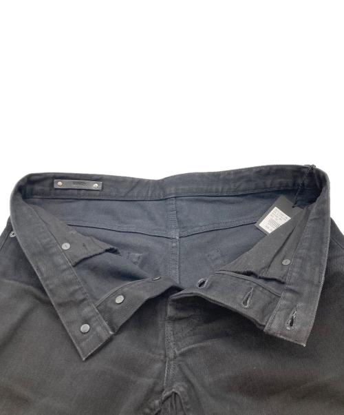 MINEDENIM（マインデニム）MINEDENIM (マインデニム) Slim STR 5pocket OWS(スリム　ストレッチ　ファイブポケット　ワンウォッシュ) ブラック サイズ:サイズ32の古着・服飾アイテム