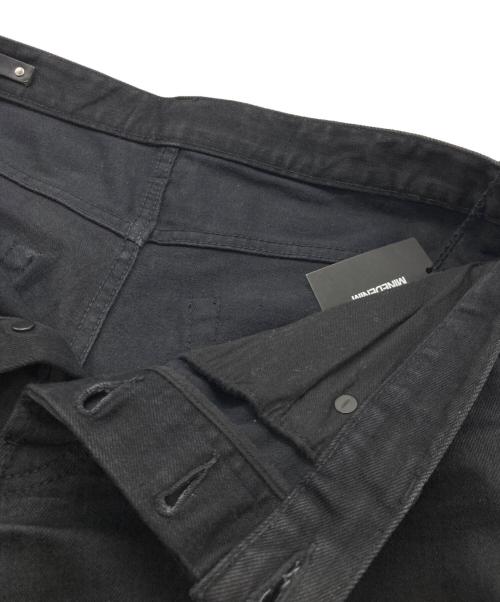 MINEDENIM（マインデニム）MINEDENIM (マインデニム) Slim STR 5pocket OWS(スリム　ストレッチ　ファイブポケット　ワンウォッシュ) ブラック サイズ:サイズ32の古着・服飾アイテム