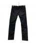 MINEDENIM (マインデニム) Slim STR 5pocket OWS(スリム　ストレッチ　ファイブポケット　ワンウォッシュ) ブラック サイズ:サイズ32：8000円