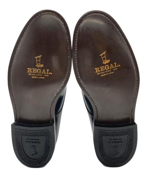 REGAL（リーガル）REGAL (リーガル) プレーントゥシューズ ブラック サイズ:23 1/2の古着・服飾アイテム