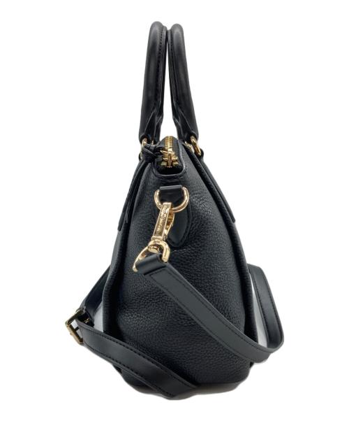 MICHAEL KORS（マイケルコース）MICHAEL KORS (マイケルコース) SIENNA サッチェルミディアム ブラックの古着・服飾アイテム