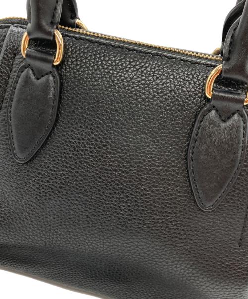 MICHAEL KORS（マイケルコース）MICHAEL KORS (マイケルコース) SIENNA サッチェルミディアム ブラックの古着・服飾アイテム