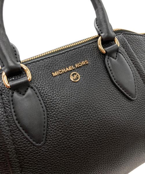 MICHAEL KORS（マイケルコース）MICHAEL KORS (マイケルコース) SIENNA サッチェルミディアム ブラックの古着・服飾アイテム