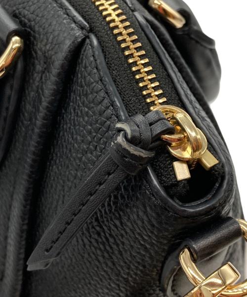 MICHAEL KORS（マイケルコース）MICHAEL KORS (マイケルコース) SIENNA サッチェルミディアム ブラックの古着・服飾アイテム