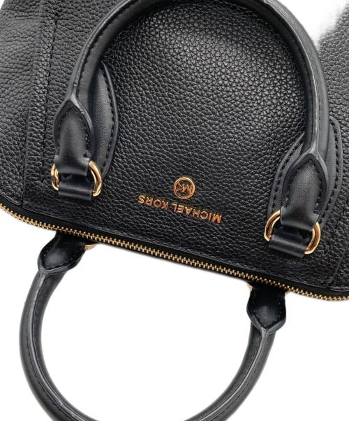 MICHAEL KORS（マイケルコース）MICHAEL KORS (マイケルコース) SIENNA サッチェルミディアム ブラックの古着・服飾アイテム