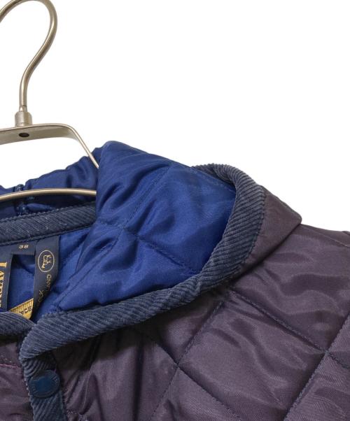 LAVENHAM（ラベンハム）LAVENHAM (ラベンハム) キルティングジャケット パープル サイズ:Mの古着・服飾アイテム