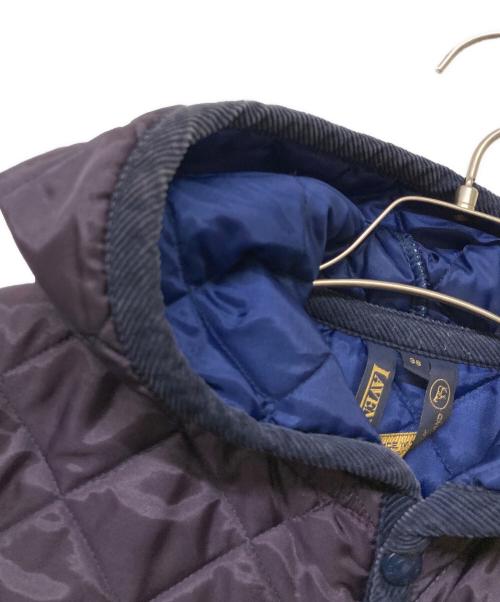 LAVENHAM（ラベンハム）LAVENHAM (ラベンハム) キルティングジャケット パープル サイズ:Mの古着・服飾アイテム