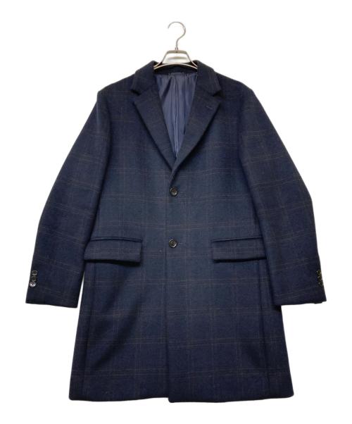 green label relaxing（グリーンレーベルリラクシング）green label relaxing (グリーンレーベルリラクシング) S100 ショートビーバー チェスター コート ネイビー サイズ:SIZEMの古着・服飾アイテム