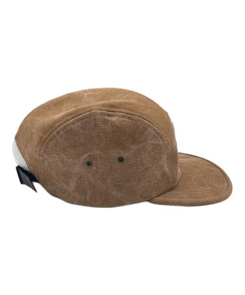 SUPREME（シュプリーム）SUPREME (シュプリーム) 15SS Stone Washed Canvas Camp Capイチゴーエスエス ストーン ウォッシュド キャンバス キャンプ キャップ ブラウンの古着・服飾アイテム