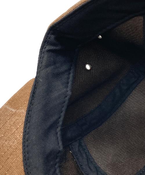 SUPREME（シュプリーム）SUPREME (シュプリーム) 15SS Stone Washed Canvas Camp Capイチゴーエスエス ストーン ウォッシュド キャンバス キャンプ キャップ ブラウンの古着・服飾アイテム