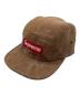 SUPREME（シュプリーム）の古着「15SS Stone Washed Canvas Camp Capイチゴーエスエス ストーン ウォッシュド キャンバス キャンプ キャップ」｜ブラウン