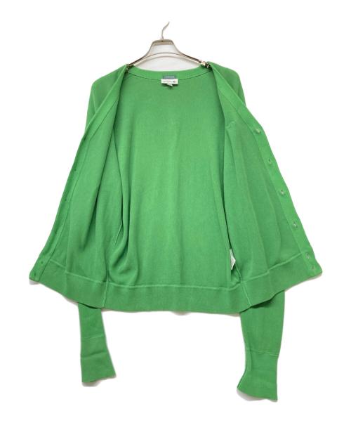 LACOSTE（ラコステ）LACOSTE (ラコステ) BEAMS (ビームス) 別注 コットンカーディガン グリーン サイズ:sizeSの古着・服飾アイテム
