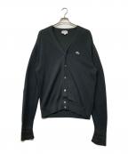 LACOSTEラコステ）の古着「別注コットンカーディガン」｜ブラック