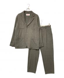 UNIVERSAL OVERALL×B:MING by BEAMS（ユニバーサルオーバーオール×ビーミングバイビームス）の古着「別注セットアップ」｜グレー