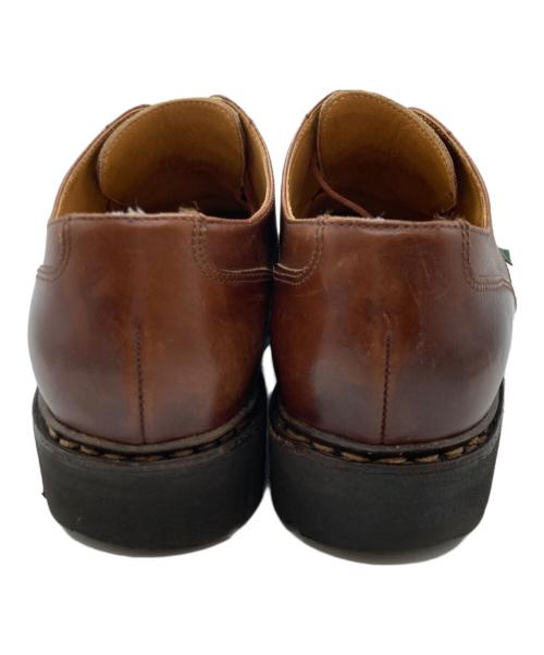 PARABOOT（パラブーツ）PARABOOT (パラブーツ) CHAMBORD Uチップ レザーシューズ ブラウン サイズ:5　1/2Ｆの古着・服飾アイテム
