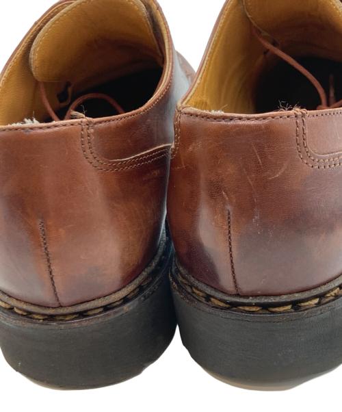 PARABOOT（パラブーツ）PARABOOT (パラブーツ) CHAMBORD Uチップ レザーシューズ ブラウン サイズ:5　1/2Ｆの古着・服飾アイテム
