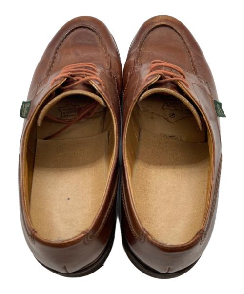 PARABOOT（パラブーツ）PARABOOT (パラブーツ) CHAMBORD Uチップ レザーシューズ ブラウン サイズ:5　1/2Ｆの古着・服飾アイテム