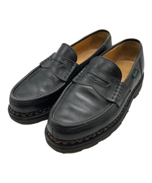 PARABOOT（パラブーツ）PARABOOT (パラブーツ) REIMS レザーシューズ ブラック サイズ:サイズ6の古着・服飾アイテム