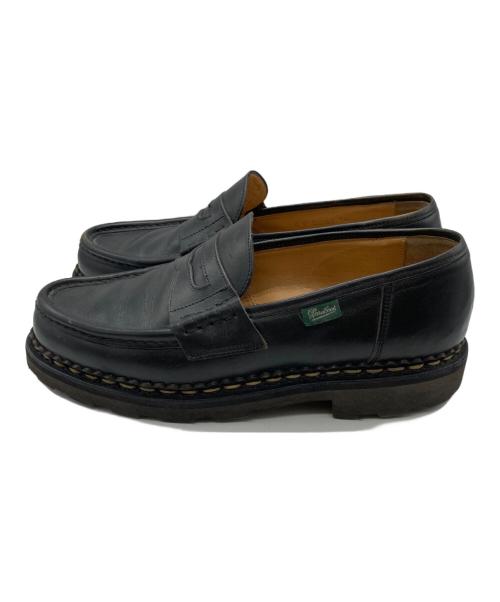 PARABOOT（パラブーツ）PARABOOT (パラブーツ) REIMS レザーシューズ ブラック サイズ:サイズ6の古着・服飾アイテム