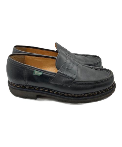 PARABOOT（パラブーツ）PARABOOT (パラブーツ) REIMS レザーシューズ ブラック サイズ:サイズ6の古着・服飾アイテム