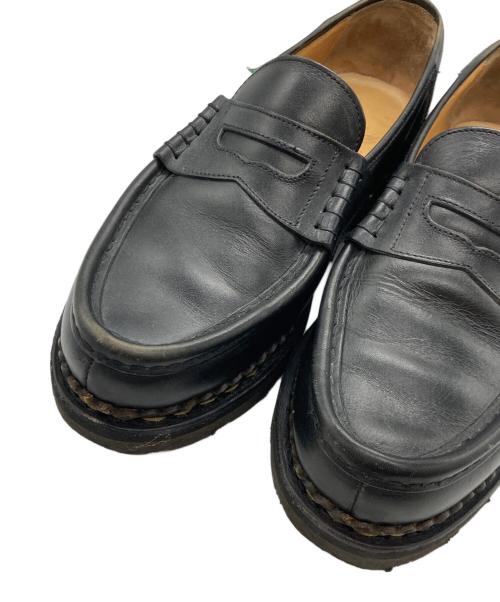 PARABOOT（パラブーツ）PARABOOT (パラブーツ) REIMS レザーシューズ ブラック サイズ:サイズ6の古着・服飾アイテム
