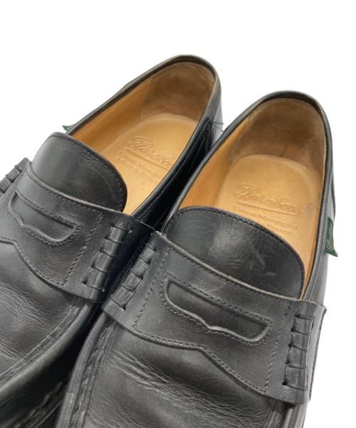 PARABOOT（パラブーツ）PARABOOT (パラブーツ) REIMS レザーシューズ ブラック サイズ:サイズ6の古着・服飾アイテム