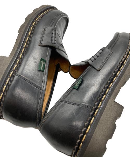 PARABOOT（パラブーツ）PARABOOT (パラブーツ) REIMS レザーシューズ ブラック サイズ:サイズ6の古着・服飾アイテム