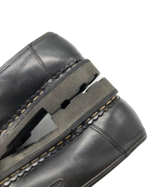 PARABOOT（パラブーツ）PARABOOT (パラブーツ) REIMS レザーシューズ ブラック サイズ:サイズ6の古着・服飾アイテム
