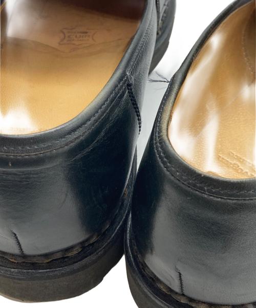 PARABOOT（パラブーツ）PARABOOT (パラブーツ) REIMS レザーシューズ ブラック サイズ:サイズ6の古着・服飾アイテム