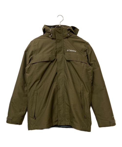 Columbia（コロンビア）Columbia (コロンビア) CLOVERDALE INTERCHANGE JACKET/クローバーデール インターチェンジ ジャケット カーキ サイズ:Mの古着・服飾アイテム