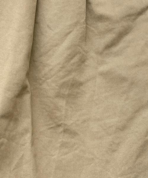 URU（ウル）URU (ウル) 2 TUCK WIDE PANTS(TYPE A)ツータック ワイド パンツ（タイプ エー） ブラウン サイズ:SIZE3の古着・服飾アイテム