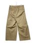 URU (ウル) 2 TUCK WIDE PANTS(TYPE A)ツータック ワイド パンツ（タイプ エー） ブラウン サイズ:SIZE3：5000円