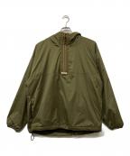 GYPSY & SONSジプシーアンドサンズ）の古着「POLARTEC SHELL T PARKA/ポーラテック シェル ティー パーカー」｜カーキ