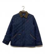 POLO RALPH LAURENポロ・ラルフローレン）の古着「キルティングジャケット」｜ネイビー