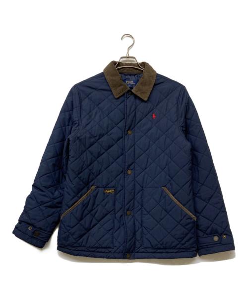 POLO RALPH LAUREN（ポロ・ラルフローレン）POLO RALPH LAUREN (ポロ・ラルフローレン) キルティングジャケット ネイビー サイズ:XL（18-20）の古着・服飾アイテム