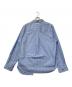 ANDERSSON BELL (アンダーソンベル) 26AW ASYMMETRIC LAYERED SHIRT(ニジュウロク エーダブリュー アシメトリック レイヤード シャツ) ブルー サイズ:SIZEL：9000円