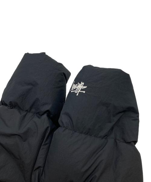 stussy（ステューシー）stussy (ステューシー) 23AW Nylon Down Puffer Jacket(ニジュウサン エーダブリュー) ブラック サイズ:sizeMの古着・服飾アイテム