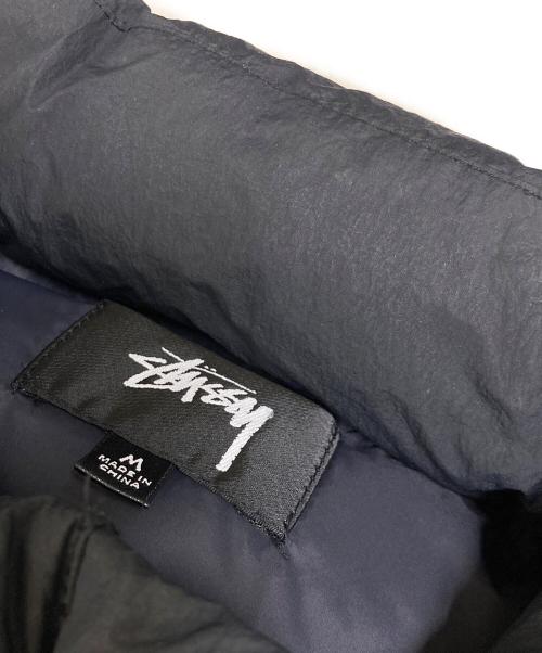 stussy（ステューシー）stussy (ステューシー) 23AW Nylon Down Puffer Jacket(ニジュウサン エーダブリュー) ブラック サイズ:sizeMの古着・服飾アイテム