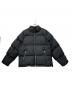 stussy（ステューシー）の古着「23AW Nylon Down Puffer Jacket(ニジュウサン エーダブリュー)」｜ブラック