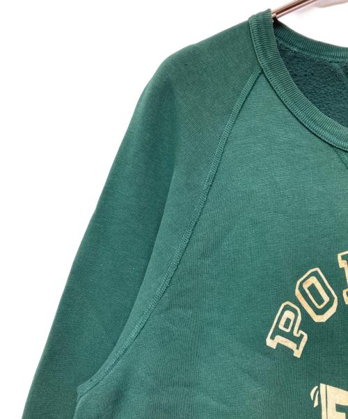 POLO RALPH LAUREN（ポロ・ラルフローレン）POLO RALPH LAUREN (ポロ・ラルフローレン) QRタグ LSCNM1-LONG SLEEVE KNIT(キューアールタグ エルエスシーエヌエムワン ロング スリーブ ニット) グリーン サイズ:SIZELの古着・服飾アイテム