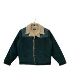 Wrangler×Billabongラングラー×ビラボン）の古着「RANGE CORD SHERPA JA ジャケット」｜グリーン