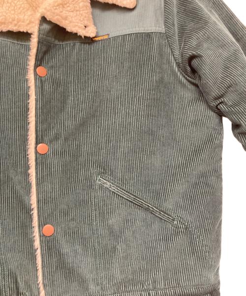 Wrangler（ラングラー）Wrangler (ラングラー) Billabong (ビラボン) RANGE CORD SHERPA JA ジャケット グリーン サイズ:ＸＬの古着・服飾アイテム